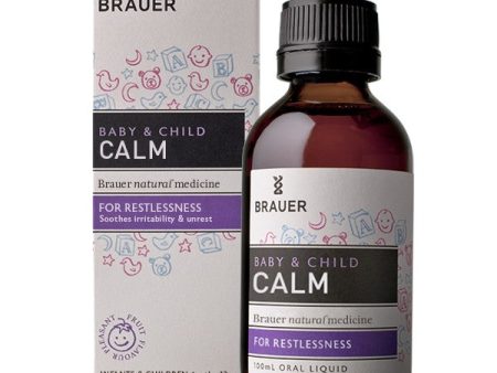 Brauer Natural Medicine, Baby & Child, Calm, 100 ml For Cheap