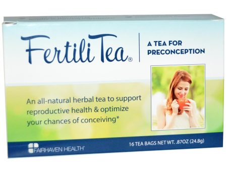 Fairhaven Health Fertili Tea for Women 16 Tea Bags 24.8 g 0.87 oz on Sale