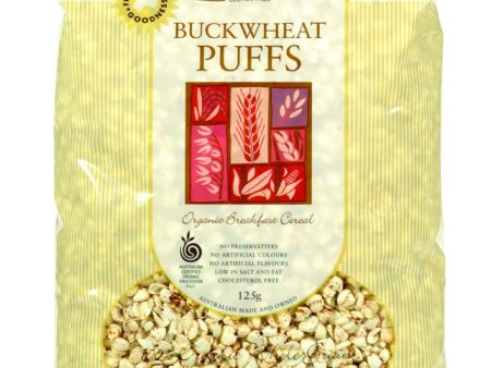 Good Morning Cereals, Buckwheat Puffs, Organic Hulled, Gluten Free, 125 g Online