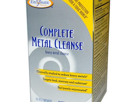 Enzymatic Therapy, Complete Metal Cleanse, 30 VCaps Supply