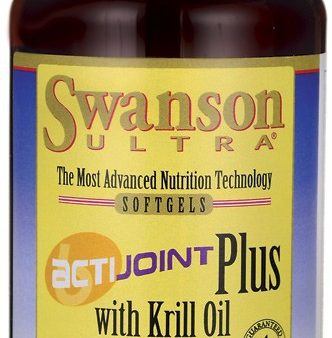 Swanson Ultra ActiJoint Plus with Krill Oil 60 Softgels Online