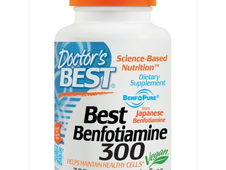 Doctor s Best Benfotiamine 300 300mg 60 VCaps - Dietary Supplement Supply