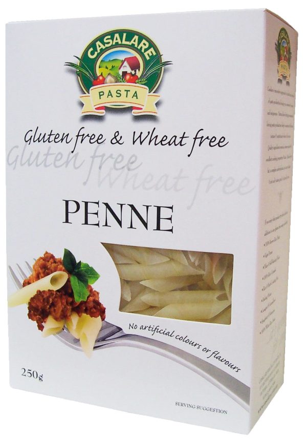 Casalare, Penne Classic, Gluten & Wheat Free, 250 g For Sale