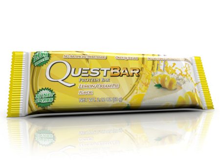 Quest Nutrition Protein Bar Lemon Cream Pie 12 Bars 60g Each on Sale