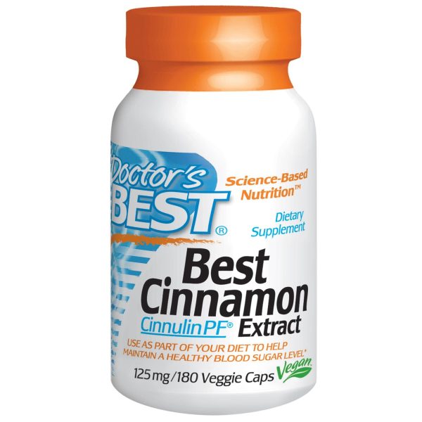 Doctor s Best, Cinnamon Extract, 125 mg, 180 V Capsules Online