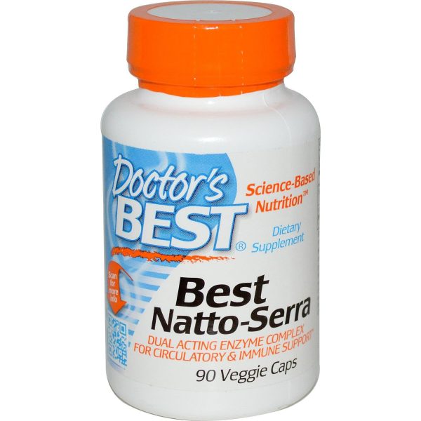 Doctor s Best Natto-Serra 90 VCaps - Dietary Supplement Online Sale