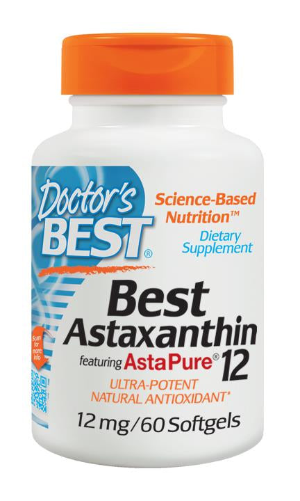 Doctor s Best, Best Astaxanthin, 12 mg, 60 Softgels Fashion