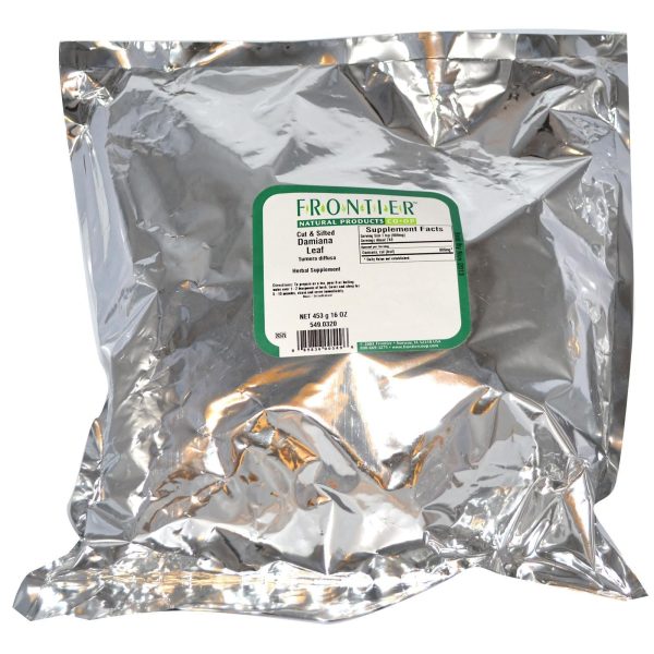 Frontier Natural Products Cut & Sifted Damiana Leaf 453 g 16 oz Online Hot Sale