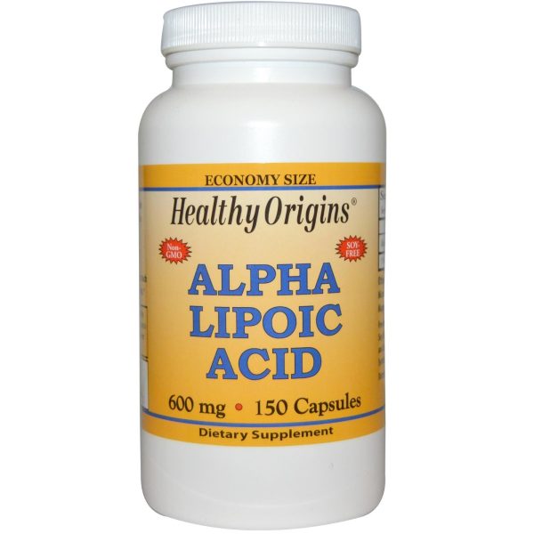 Healthy Origins Alpha Lipoic Acid 600mg 150 Capsules Fashion