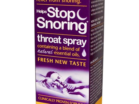 Essential Health Products, Helps Stop Snoring, Throat Spray, 59ml Online