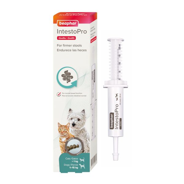 Beaphar IntestoPro Paste 20ml Digestion Relief for Cats & Small Dogs Cheap