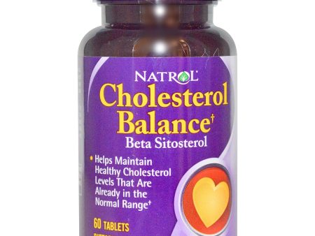 Natrol, Cholesterol Balance, Beta Sitosterol, 60 Tablets For Sale