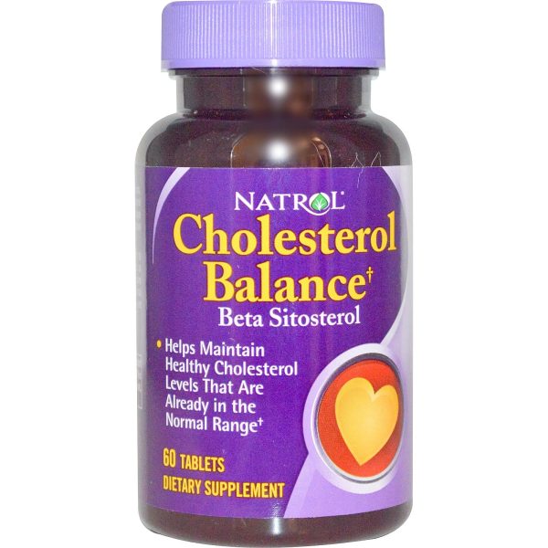 Natrol, Cholesterol Balance, Beta Sitosterol, 60 Tablets For Sale