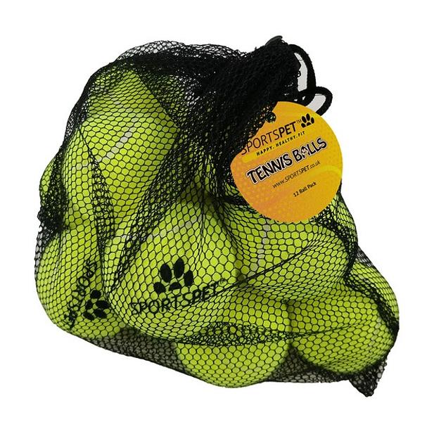 SPORTSPET Tennis Balls Packs of 3 or 12 Online Sale