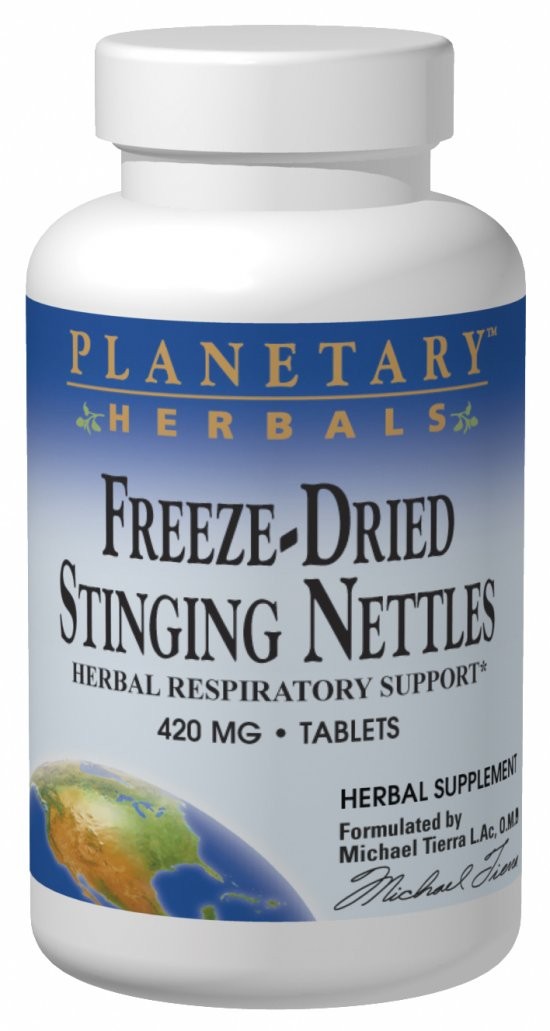 Planetary Herbals Freeze-Dried Stinging Nettles 420 mg 60 Tablets Online