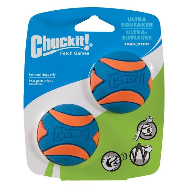 Chuckit Ultra Squeaker Rubber Fetch Balls 5 Sizes For Discount