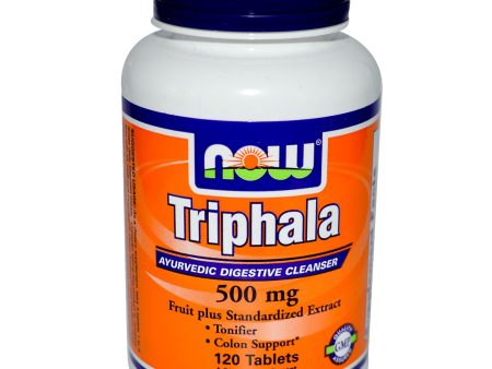 Now Foods, Triphala, 500mg, 120 Tablets ... VOLUME DISCOUNT Fashion