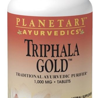 Planetary Herbals, Ayurvedics, Triphala Gold, 1,000 mg, 120 Tablets Online now