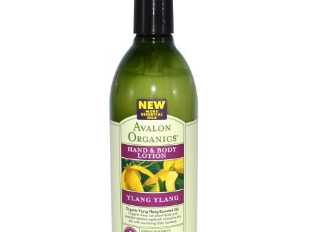 Avalon Organics, Hand & Body Lotion, Ylang Ylang (340g) Online Sale