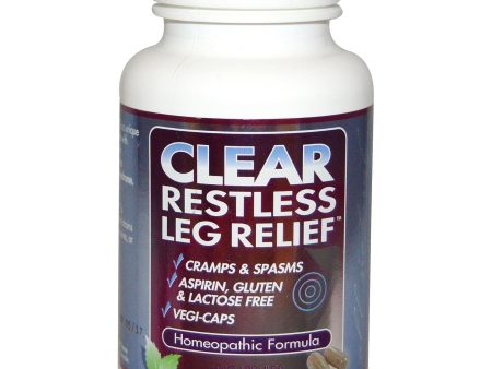 Clear Products, Clear Restless Leg Relief, 60 Capsules Online