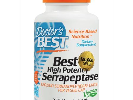 Doctor s Best, Best High Potency Serrapeptase 120,000 SPU s, 270 VCaps Fashion