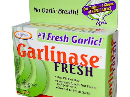 Nature s Way Garlinase 5000 Garlic Extract - Supports Cardiovascular Health -- 30 Tablets on Sale