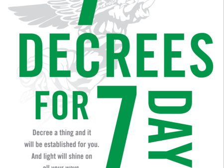 7 Decrees for 7 Days - by Patricia King on Sale