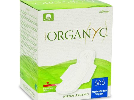 Corman, Organyc Cotton Pads, Moderate, Thin, 10 Pack Fashion