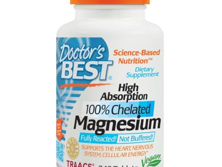 Doctor s Best Magnesium High Absorption 100% Chelated 240 Tablets Online