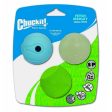 Chuckit Fetch Medley Balls Small Whistler Max Glow Erratic Pack of 3 on Sale