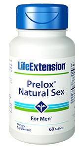 Life Extension Prelox Natural Sex for Men 60 Tablets Online Sale