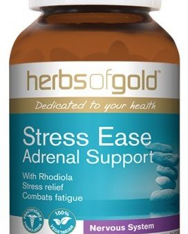 Herbs of Gold, Stress-Ease, Adrenal Support, 60 Tablets Online