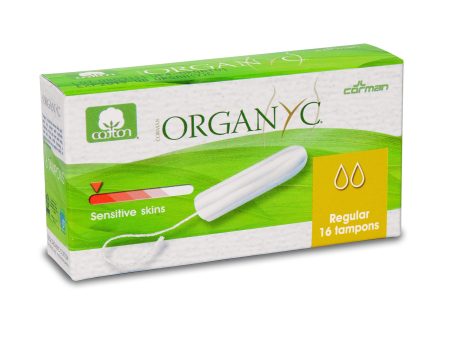 Corman, Organyc, Cotton Tampons, Regular, 16 Pack Sale