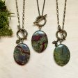 Large Dragon s Blood Jasper Toggle Necklace Online Hot Sale