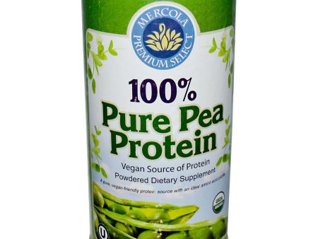 Dr. Mercola 100% Pure Pea Protein 454g Powder - Dietary Supplement Sale