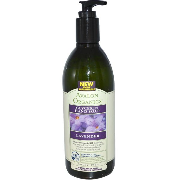 Avalon Organics Glycerin Hand Soap Lavender (355ml)s For Sale