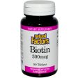 Natural Factors, Biotin, 300 mcg, 90 Tablets ... VOLUME DISCOUNT For Cheap