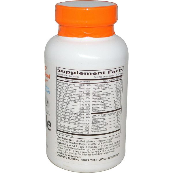 Doctor s Best Best Multiple Fully Optimised Vitamin-Mineral Complex 90 Veggie Caps Online Hot Sale