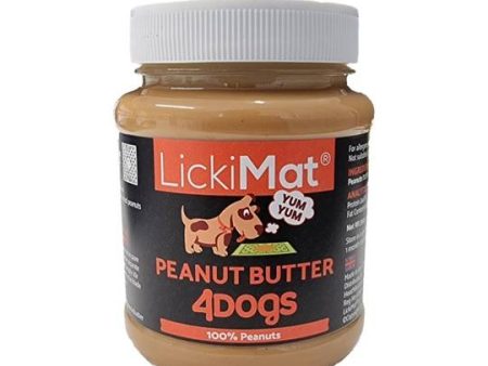 LickiMat Peanut Butter 4 Dogs 350g For Sale