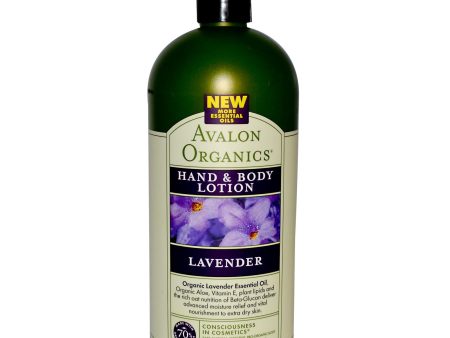 Avalon Organics Hand & Body Lotion Lavender (907g) Supply