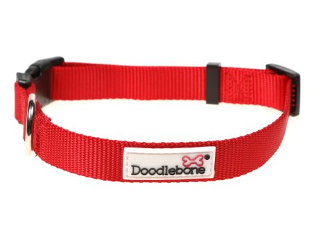 Doodlebone Originals Dog Collar Ruby 3 Sizes Cheap