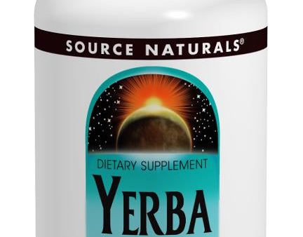 Source Naturals Yerba Mate 600mg 90 Tablets - Dietary Supplement Supply