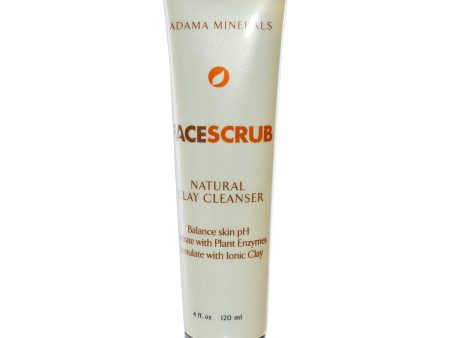 Zion Health, Adama Minerals Face Scrub, Natural Clay Cleanser (120ml) For Cheap