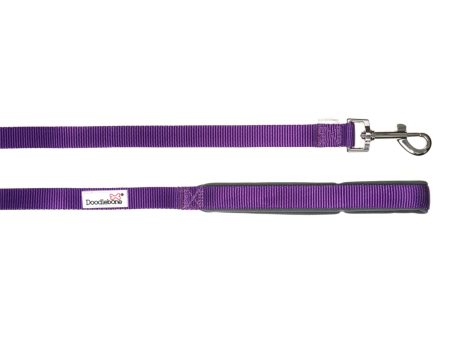 Doodlebone Originals Dog Lead 1.2m Violet 3 Sizes For Discount