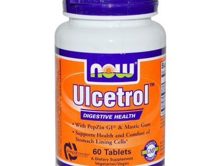 Now Foods Ulcetrol 60 Tablets - Dietary Supplement Online Sale