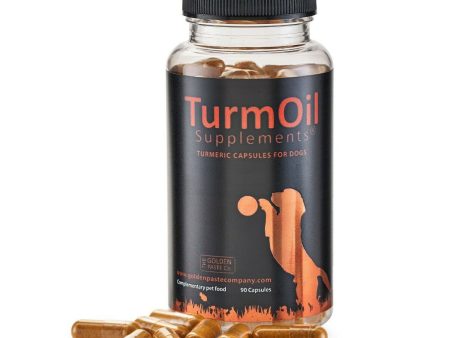 Golden Paste Company TurmOil Turmeric Supplement Capsules 90 180pks Online