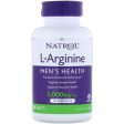 Natrol L-Arginine 1000 mg 90 Tablets - Dietary Supplement on Sale