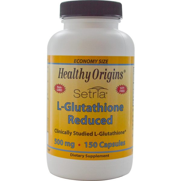 Healthy Origins Setria L-Glutathione 500mg 150 Capsules Supply