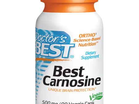 Doctor s Best, Best Carnosine, 500mg, 90 Veggie Caps Supply