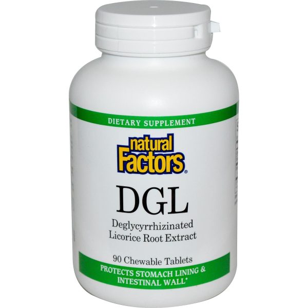 Natural Factors DGL 90 Tablets Chewable - Dietary Supplement Online Sale